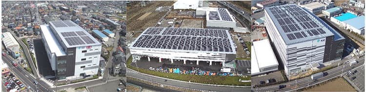 日本アジア投資ら、物流施設3拠点に太陽光+蓄電池導入 入居者に供給