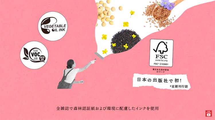 ハースト婦人画報社、全定期刊行誌をグリーン電力で印刷・製本