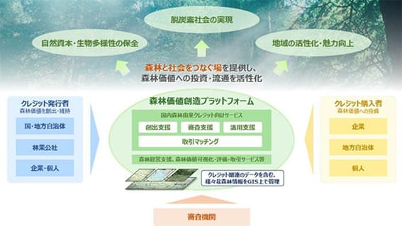 住友林業とNTTコム、森林由来カーボン・クレジット創出・流通を包括支援