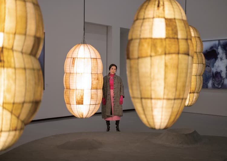 フランス・パリの美術館で、気候変動をテーマにした展覧会