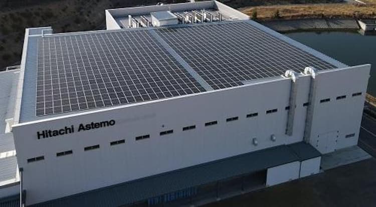 日立Astemo阪神、三田工場に太陽光発電を導入 年間126トンCO2削減