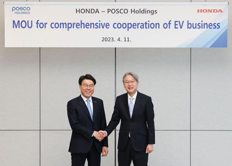 ホンダ、韓国鉄鋼大手POSCOとバッテリー分野でも協業へ 電動化戦略加速