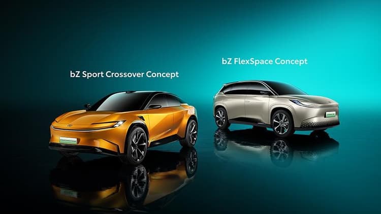 トヨタ、EV2モデルを上海モーターショーで発表