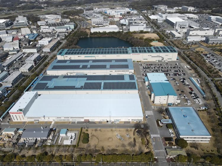 川崎重工、「寄付型」太陽光PPAを導入 再エネ導入と森林保全を同時に