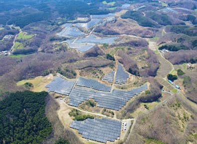 福島県鮫川村で、約41MWメガソーラーが運転開始 シャープエネらが出資