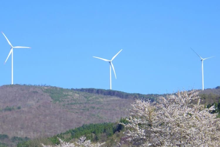 113MWの陸上風力発電が岩手県遠野市で稼働 GPI