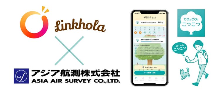 Linkholaら、「移動型」脱炭素アプリを開発 2自治体に先行導入へ
