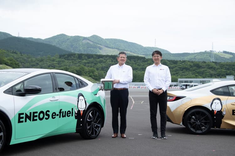ENEOS、水素とCO2を原料とする「合成燃料」で自動車走行デモ