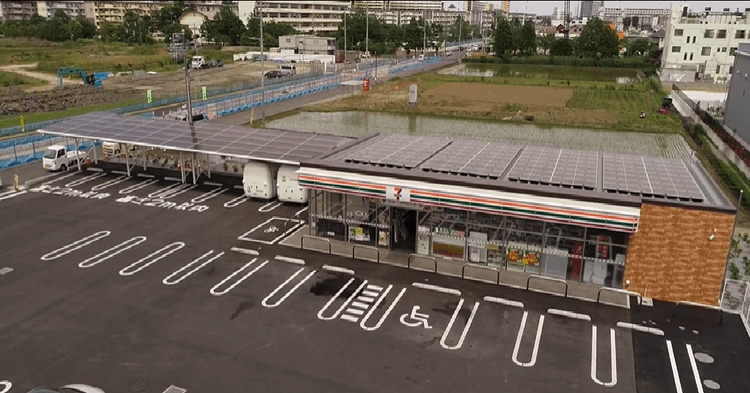 セブン‐イレブン、店舗に次世代太陽光+省エネ設備 店舗のCO2を7割削減