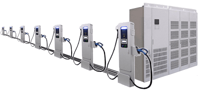 日立、EV急速充電・V2X対応の大容量マルチポートEVチャージャを製品化