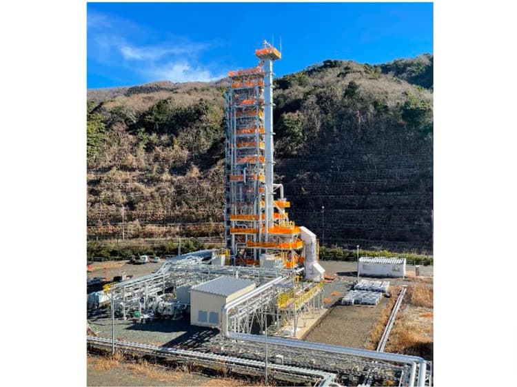 石炭火力発電排ガスから、固体吸収法でCO2分離・回収 川崎重工が試験設備