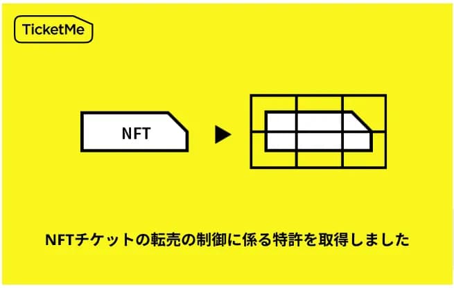 チケミー、NFTチケット転売の制御に係る技術で特許を取得