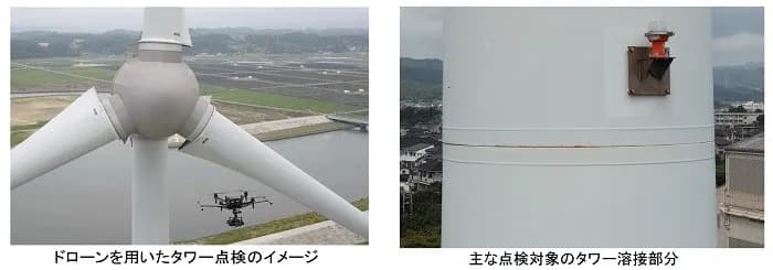 日立パワー、ドローンで風力設備を点検 作業時間は従来の1/10に短縮