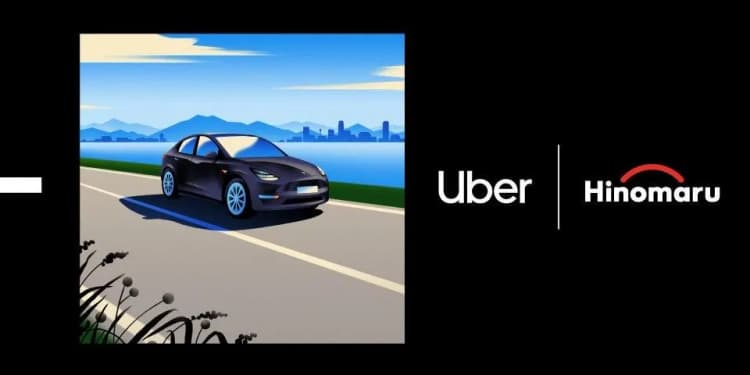 Uber Japan、テスラ車両を配車できる新メニュー 日の丸交通と連携