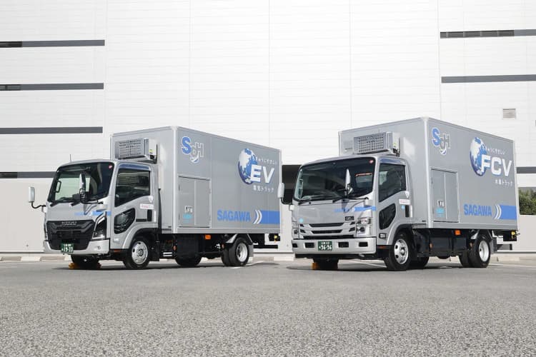 佐川急便、ラストワンマイルに小型FC・EV導入 1台でCO2年間12t減