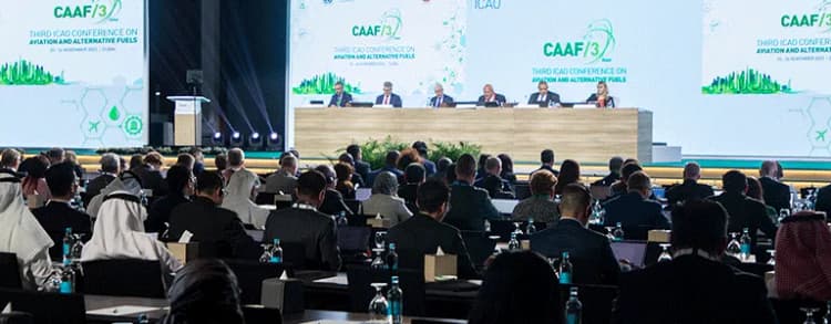 ICAO、SAF等で30年までにCO2排出5%削減へ 国際目標で合意