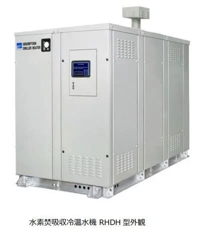 荏原製作所ら、世界初・水素燃料の吸収冷温水機を開発 CO2約95%減