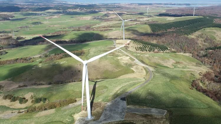 Jパワー、稚内市・風力発電所のリプレース完了 単機出力1650kW→4300kWへ