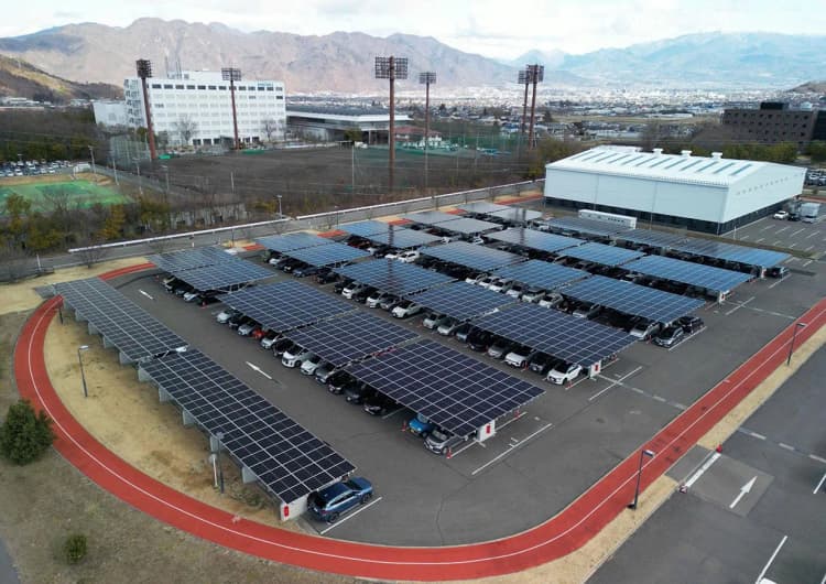 日置電機、2MWソーラーカーポート設置 施設のLED化も予定