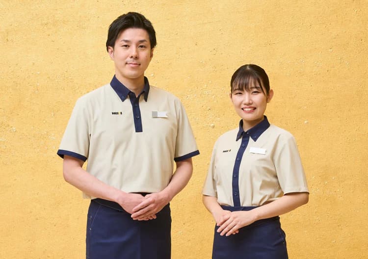 ドトール、新ユニフォームに漂着ペットボトル由来の素材を使用