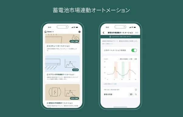 Nature、電力の市場価格に連動し蓄電池を自動制御 提供開始