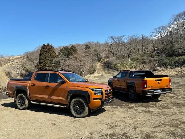三菱自動車、新型ピックアップトラック「トライトン」の国内販売を開始