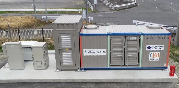 住友電工、大成建設のグループ企業にレドックスフロー電池納入
