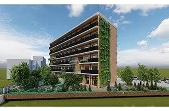 住友林業、木造混構造6階建ての社宅に着工 独自技術を活用し木質化推進