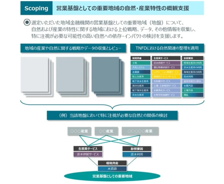 MS&ADインターリスク総研、地域金融機関向けTNFDコンサルを開始