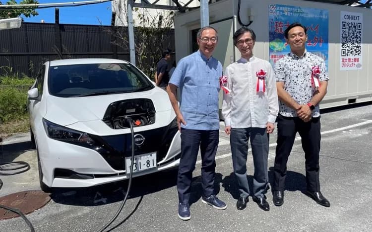 琉球大学と日産自動車、EV利活用で連携 災害に強い陸上養殖の実用化検証も