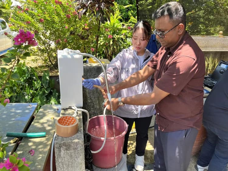 パナ製浄水器の不純物除去性能は煮沸以上 マレーシアの水道水で実証
