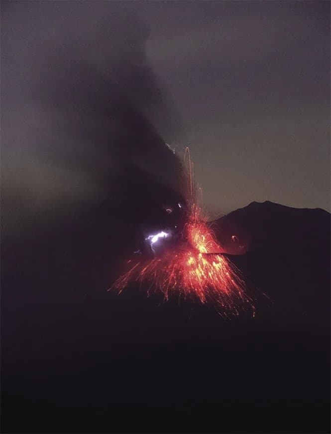火山噴火は焼け石に水か