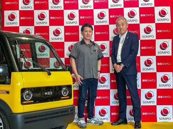 KGモーターズと損保ジャパン、超小型EV活用したMaaS事業で協業