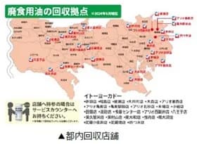 イトーヨーカ堂、東京都内全店舗で廃食油の回収開始
