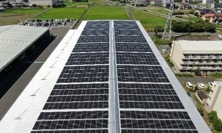 日通浜松物流センター、太陽光導入・PPA活用 CO2削減量約2400t