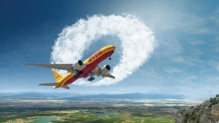 企業の脱炭素経営を強力にサポートSAFを活用 DHLの「GoGreen PLUS」