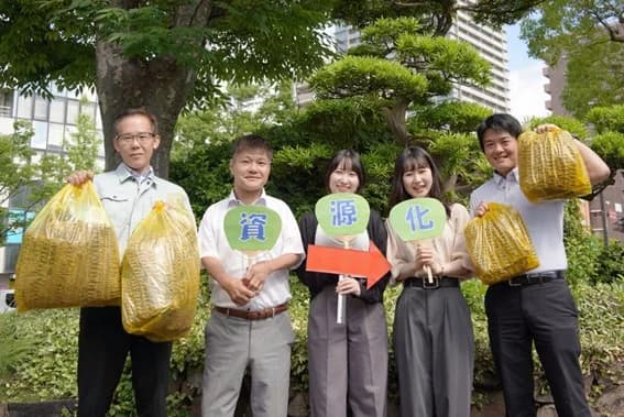 桃の皮などから紙・糸にアップサイクル実証へ 岡山市とスタートアップ
