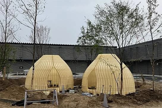 大阪万博での「森になる建築」、生分解性3Dプリント建築でギネス認定