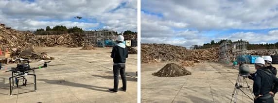 奥村組、災害廃棄物解析にICT技術活用 能登半島地震で