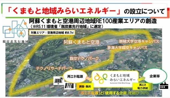 西鉄系ら、熊本県で地域新電力設立 RE100企業誘致へ