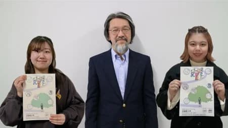 武蔵野大の学生、同大学の脱炭素の取り組みをまとめた詳細レポート制作