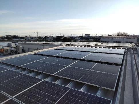 ちふれHD、川越第5工場屋上に太陽光設置 CO2年間約25t削減