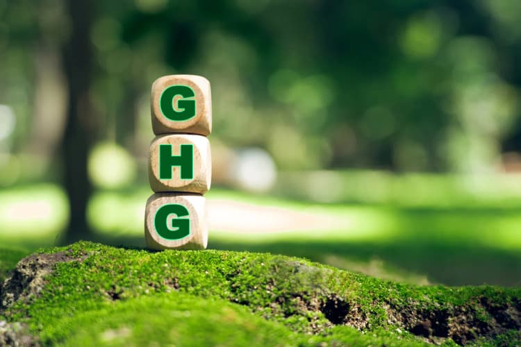 GHG排出量、前年度比4%減の5.9憶tに 特定排出者の2022年度実績