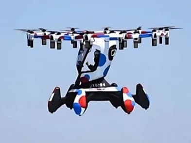 丸紅、大阪・関西万博で「空飛ぶクルマ」の飛行を披露 自動運転で上昇・旋回