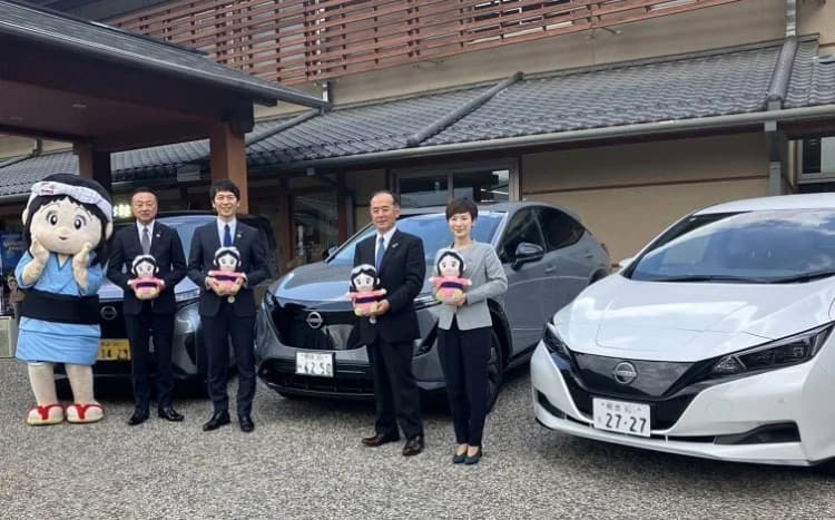 熊本県五木村と日産、EVを活用した脱炭素化・強靭化で連携協定