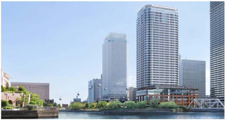 再エネ100%の複合開発街区、名称を「ハーバーステージ横浜北仲」に決定