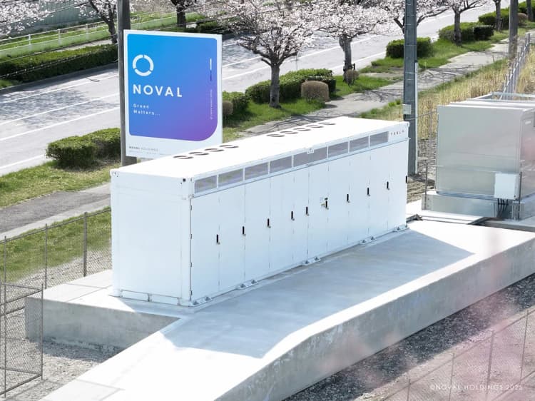 テスラ製電池で系統用蓄電所運転開始、ノーバル・ソーラー 茨城県取手市で
