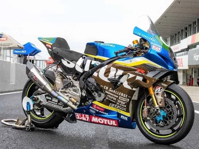 日本製鉄の環境配慮型チタン、スズキが鈴鹿8耐参戦車両のマフラーに採用