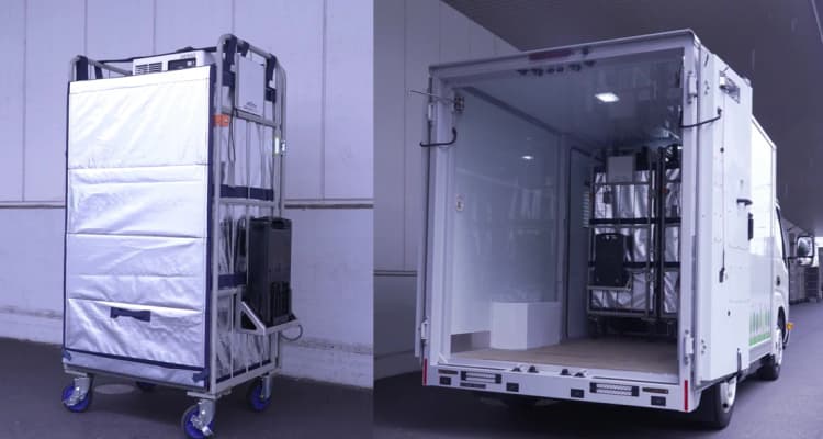 冷凍機搭載のEVトラック活用で、猛暑下でも安全に配送 ヤマトらが実証