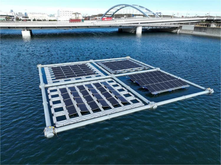 三井住友建設、浮体式洋上太陽光発電システムの実証 NEDO事業に採択
